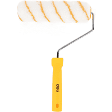 Валик малярный Deli "EDL509629", 220x18 мм, белый, желтый