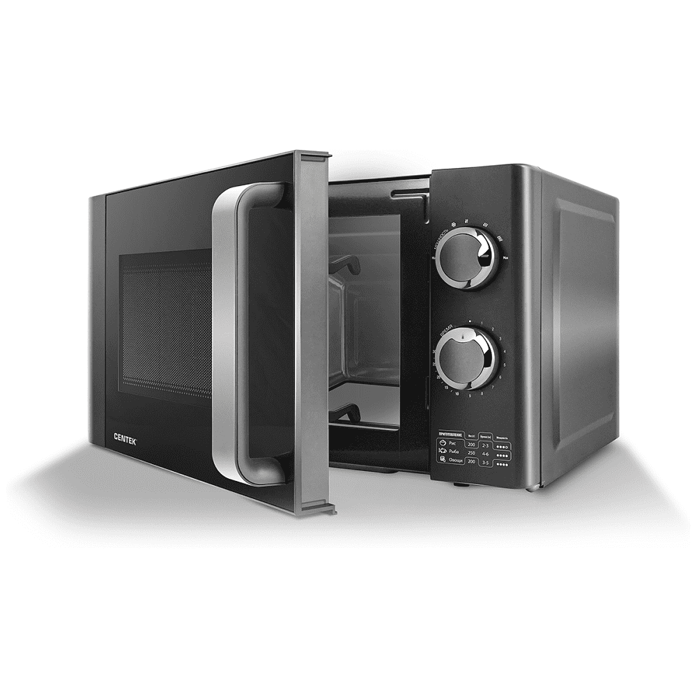 Электропечь СВЧ "Centek CT-1573", серый - 3