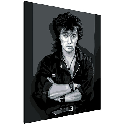 Картина по номерам "Виктор Цой" Картина по номерам "Виктор Цой"