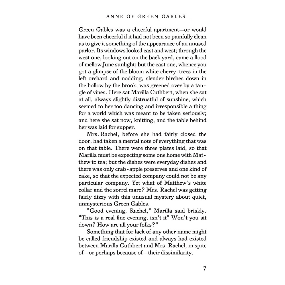 Книга на английском языке "Anne of Green Gables", Монтгомери Л. - 6