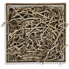 Наполнитель бумажный, гофрированный, 3 мм, 50 г, крафт