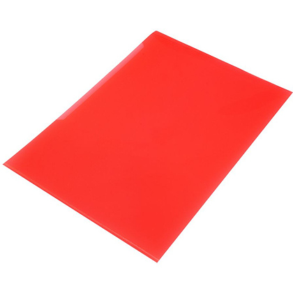 Папка-уголок "Durable", A4, 180 мк, полипропилен, красный