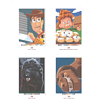 Раскраска по номерам на французском языке "Coloriages mystères Disney - Pixar" - 4