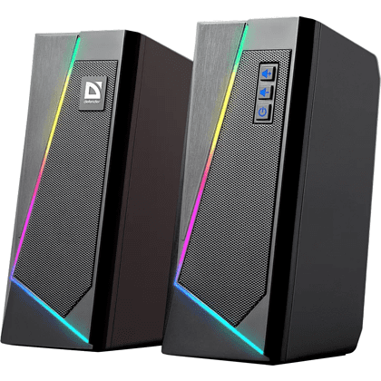 Акустическая система Defender Solar 3, 10 Вт, USB, черный