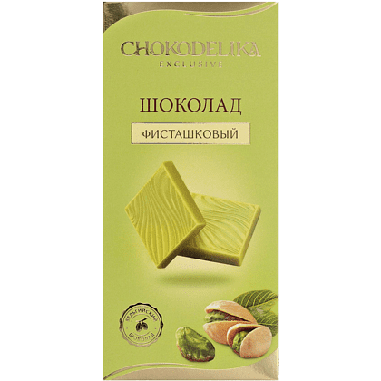 Шоколад белый "Фисташковый", 25 гр.