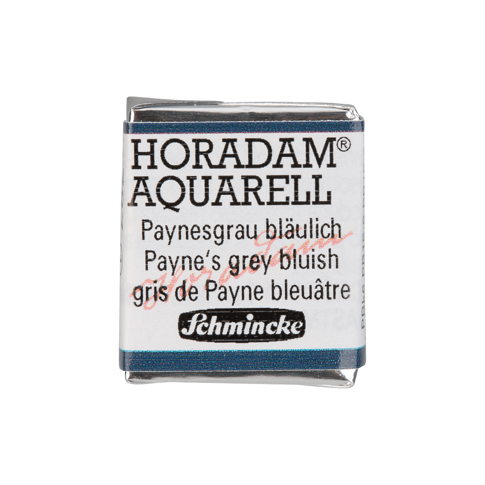 Краски акварельные "Schmincke Horadam", 787 серый Пейна синеватый, полукювета