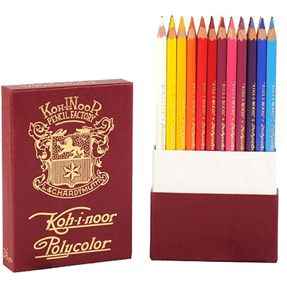 Карандаши цветные "Koh-i-noor Retro", 24 цвета