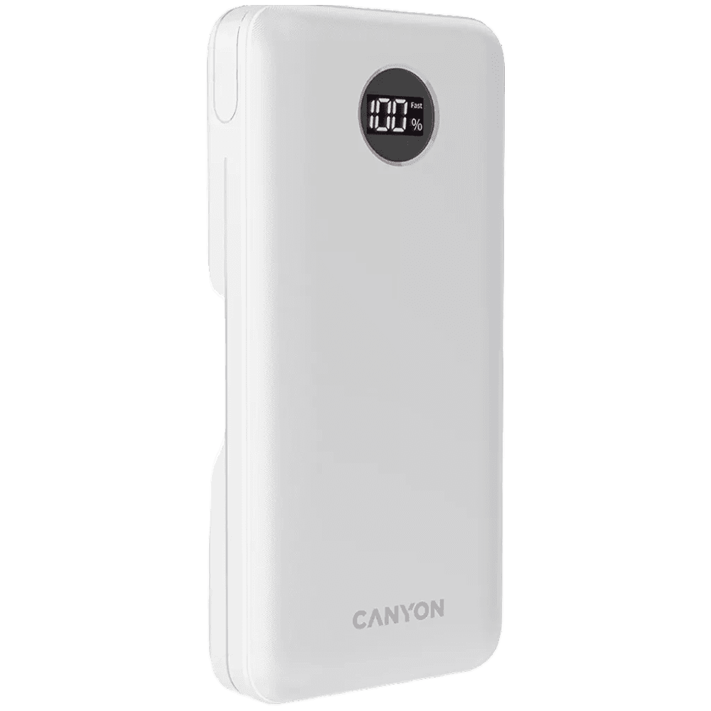 Внешний аккумулятор CANYON "PB-2002", 20000mAh, белый - 2