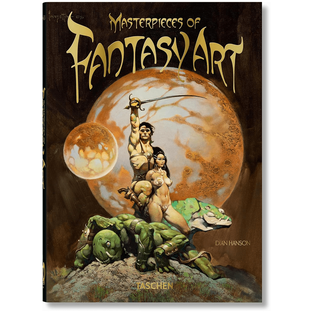 Книга на английском языке "Masterpieces of Fantasy Art"