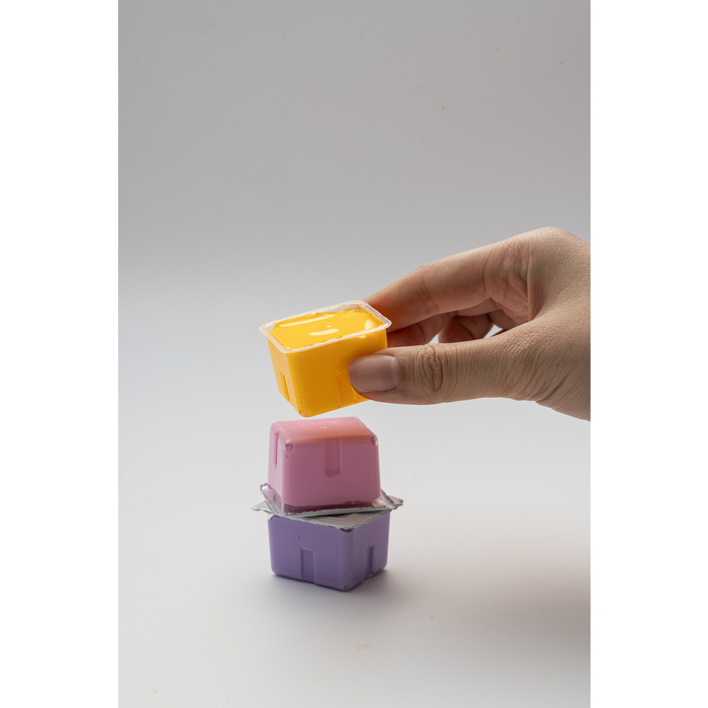 Гуашь "Himi Miya Jelly Cup", 24 цвета, 30 мл, ассорти, розовый футляр - 7