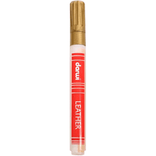 Маркер акриловый для кожи "Darwi", 2 мм, золото