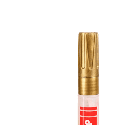 Маркер акриловый для кожи "Darwi", 2 мм, золото - 3