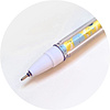 Ручка гелевая "Bunny", 0.5 мм, желтый, стерж. синий - 2