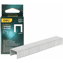 Скоба D Deli EDL238014-1, 12х11,2 мм, 1000 шт.