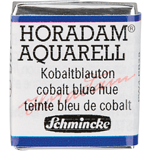 Краски акварельные "Schmincke Horadam", 486 кобальт синий, полукювета