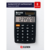 Калькулятор карманный Eleven "SLD-100NR", 8-разрядный, черный - 2