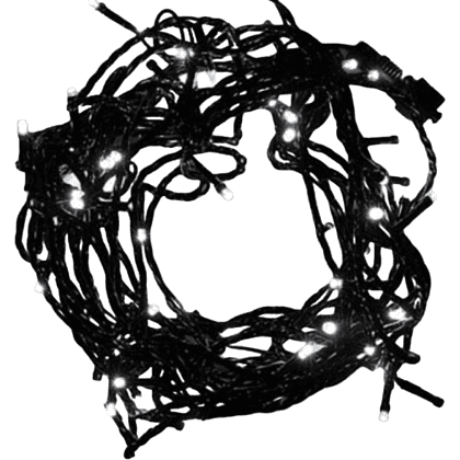 Гирлянда уличная "Нить", 10 м, белый