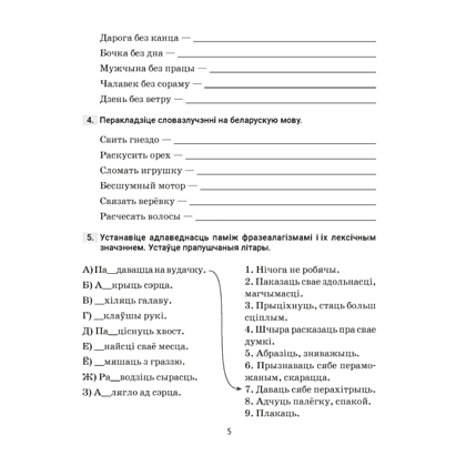 Книга "Беларуская мова. 6 клас. Трэнажор па арфаграфіі", Дзяшук С. А. - 4