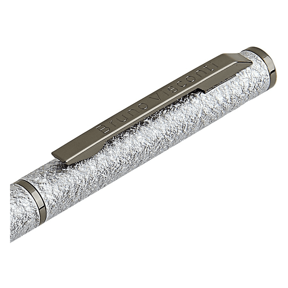 Ручка шариковая автоматическая "Palermo", 0,7 мм, серый, серебристый, стерж. синий - 2