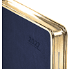 Ежедневник датированный "Infinity Gold" на 2027 год, А5, 352 страницы, темно-синий  - 4