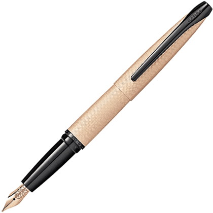 Ручка перьевая F "ATX Brushed Rose Gold PVD", розовое золото