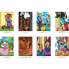 Раскраска по номерам на фрунцузском языке "Coloriages mystères Disney - Love Stories" - 5