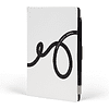 Блокнот "Doodle black and white", А5, 96 листов, белый, срез черный - 3