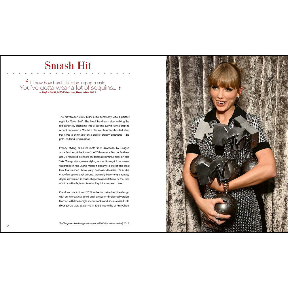Книга на английском языке "Taylor Swift and the Clothes She Wears", Newman T.  - 2