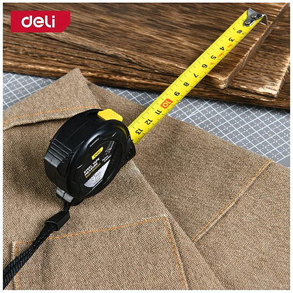 Рулетка Deli YS EDL3799, 3 м х 16 мм, желтый, черный - 3
