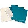 Блокнот "Cahier Journal Large", А5, 40 листов, линейка, 3 шт, голубой - 4