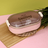 Контейнер д/еды "Smiling", розовый - 6