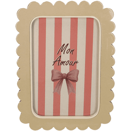 Фоторамка "KAL-7834", 10х15 см, бежевый