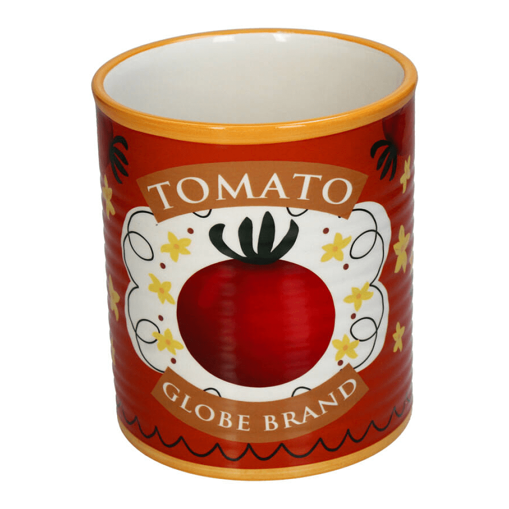 Кашпо "Tomato", доломит, разноцветный