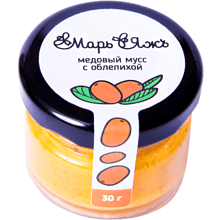 Медовый мусс "МарьЯжъ" с облепихой, 30 гр 