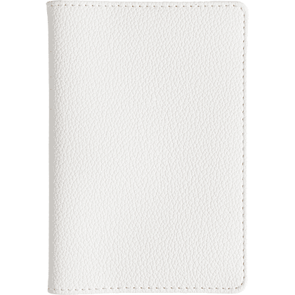 Обложка для паспорта "Белая", кожзам - 2