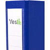 Папка-регистратор "Yesli:", А4, 50 мм, ПВХ Эко, синий - 3