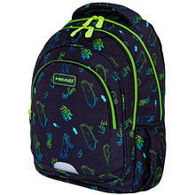 Рюкзак детский Astra "Head Skate Lifestyle", темно-синий, зеленый