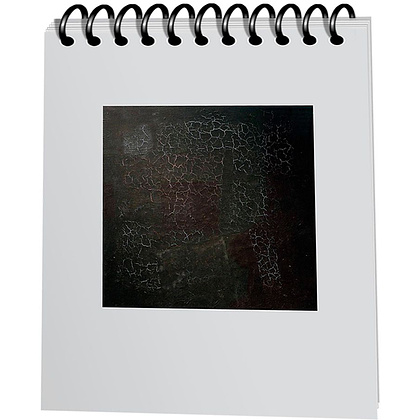 Скетчбук "Малевич. Черный квадрат", А5, 100 листов, разноцветный