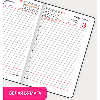 Ежедневник датированный "Legend", А5, 336 страниц, фиолетовый, 2023 - 7