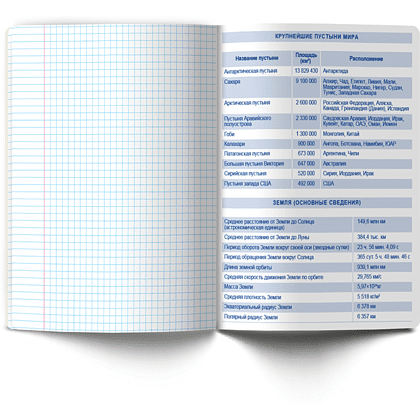 Тетрадь предметная "Без фильтров. География", А5, 48 листов, клетка  - 3