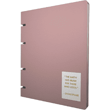 Тетрадь "Nuances. Персик", А5, 120 листов, клетка, розовый