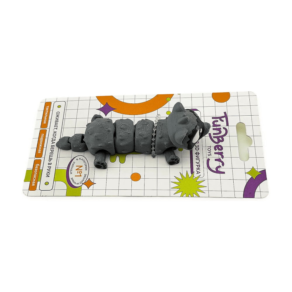 Игрушка 3D "Енот Лесси" - 6