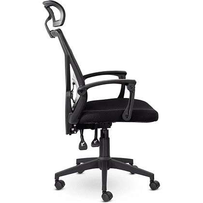 Кресло для руководителя UTFC Астон М-711, сетчатая ткань, черный, -50% - 3