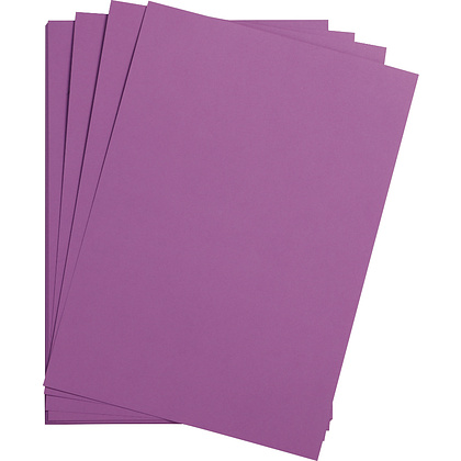 Бумага цветная "Maya", А4, 120г/м2, фиолетовый