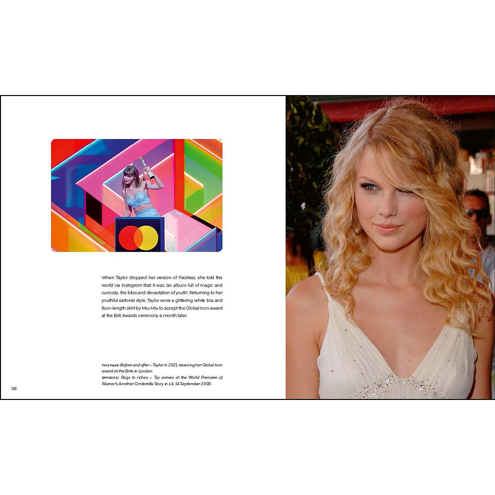 Книга на английском языке "Taylor Swift and the Clothes She Wears", Newman T.  - 5