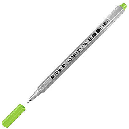 Ручка капиллярная "Sketchmarker", 0.4 мм, зеленый флуоресцентный
