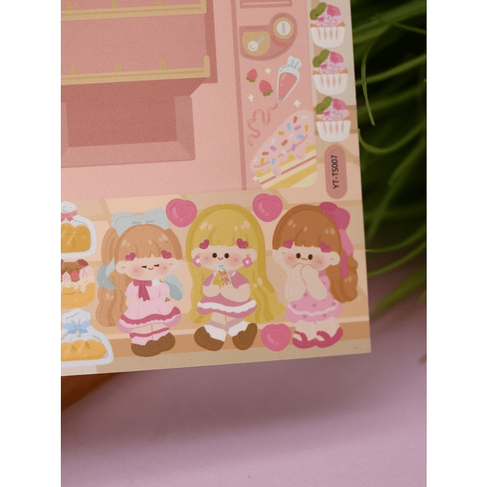 Стикерпак "Игра Peach showcase", 20.5х11.5 см - 3