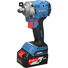 Аккумуляторный гайковерт DongCheng DCPB358 (TYPE EM), 20 В, 400 Вт, 358 Нм, 2 АКБ, 4 Ач, З/У 2 А