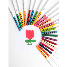 Цветные карандаши "Himi. Geometry city", 48 цветов