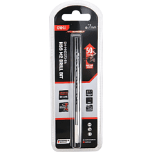 Сверло по металлу Deli RS EDH-MHZ070-E4, 7.0 мм, DIN 338, HSS-TiN